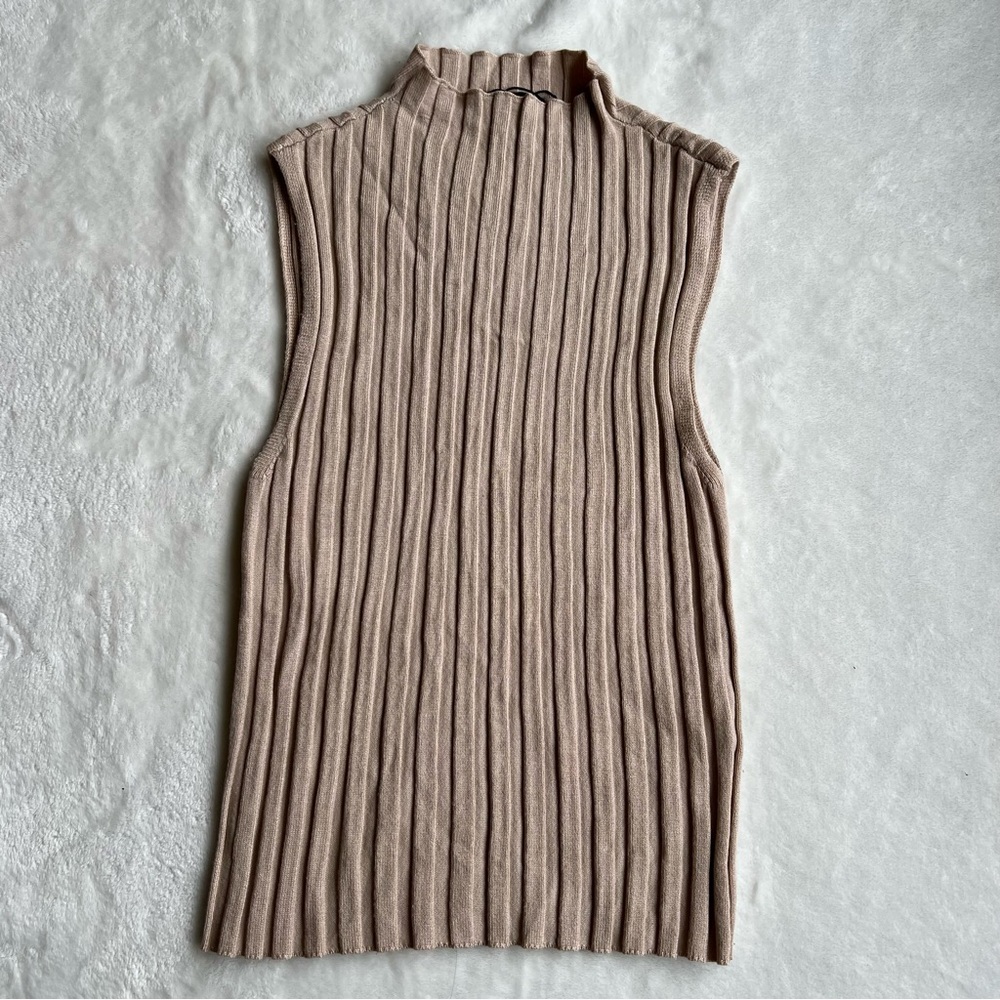 Dynamite | Ribbed Mock Neck Top